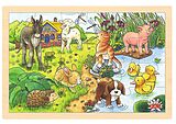 Einlegepuzzle Tierkinder II Spiel