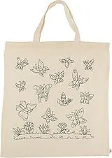 Robert Kuhn Verkaufspaket. Baumwollbeutel Schmetterlinge Spiel