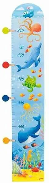 Messlatte Herr Wal und das Meer Spiel