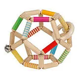 Greifling Elastik Ball, gestreift Spiel