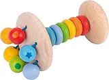GF Elastik Stielrassel Regenbogen,per St Spiel