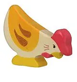 Huhn, pickend Spiel