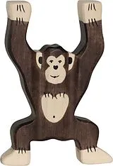 Schimpanse stehend Spiel