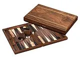 Philos 1125 - Backgammon Delos groß, Magnetverschluss Spiel