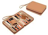 Backgammon Leros, Reise, Kunstleder, magnetisch Spiel