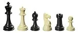 Philos 2012 - Nerva, Königshöhe 95 mm, Schachfiguren, Kunststoff Spiel
