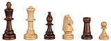 Schachfiguren - Heinrich VIII - KH 76 mm Spiel