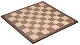 Philos 2347 - Schachbrett Kopenhagen, Feld 50 mm mit Randbeschriftung, Holz, 45x45xx13cm Spiel