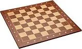 Philos 2382 - Schachbrett Madrid, Feld 50 mm, Holz, mit Randbeschriftung Spiel
