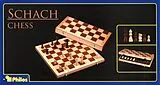 Philos 2607 - Schachkassette, Feld 45 mm, mit Randbeschriftung Spiel