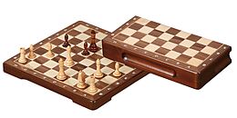 Philos 2724 - Schachset, Schach-Kassette, Holz, Feld 25mm Spiel