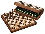 Schachkassette, magnetisch, Feld 32 mm Spiel