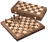 Philos 2741 - Schachkassette, Feld 43 mm, mit Figuren, Holz Spiel