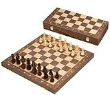 Philos 2741 - Schachkassette, Feld 43 mm, mit Figuren, Holz Spiel