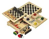 Philos 3104 - Holz-Spielesammlung, Reise Spiel