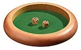 Würfelbrett, 22cm Spiel