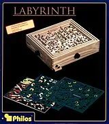 Philos 3193 - Labyrinth mit 4 Spielvarianten, Geschicklichkeitsspiel Spiel