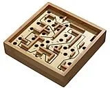 Philos 3194 - Labyrinth, klein, Bambus Spiel