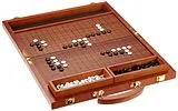 Philos 3211 - GO! Mahagoni Koffer Spiel