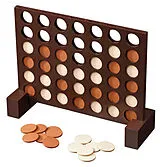 Philos 3237 - Viererreihe, Holz, Geschicklichkeitsspiel Spiel