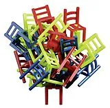 Philos 3275 - Stuhl auf Stuhl, Stapelspiel Spiel