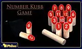 Number Kubb Game Spiel