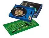 Roulette Set mit Kunststoff-Teller 30cm Spiel