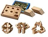 Philos 5550 - Math Maker, 30 magnetische Holz-Puzzleteile Spiel