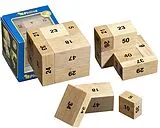 Philos 6276 - 100er Kiste, 9 Holzquader Puzzle Spiel