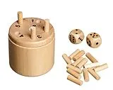 Philos 6337 - Würfelfass, klein, Logikspiel, Geschicklichkeitsspiel, Familienspiel Spiel