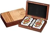 Kartenset Rommé mit Würfel ** Spiel