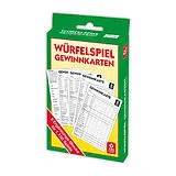 Yatzy, Spielblock, Gewinnkarten, 5er Packung Spiel