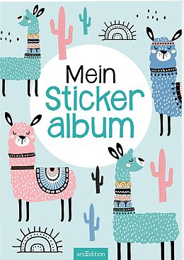 Geheftet Mein Stickeralbum  Lamas von 