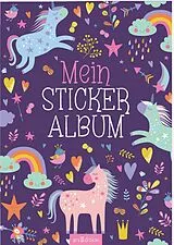 Geheftet Mein Stickeralbum Einhörner von
