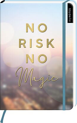  myNOTES Notizbuch A5: No Risk no magic de 