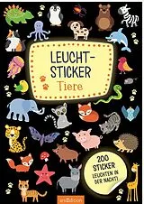 Geheftet Leucht-Sticker  Tiere von 