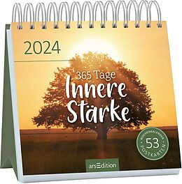 Kalender (Kal) Postkartenkalender 365 Tage Innere Stärke 2024 von 