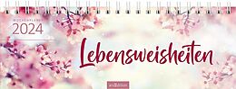 Kalender (Kal) Tischkalender Lebensweisheiten 2024 von 