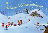 Kalender Mini-Adventskalender mit Umschlag zum Verschicken mit zauberhaften Wichteln - WWS von 