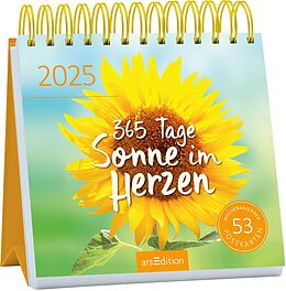 Kalender Postkartenkalender 365 Tage Sonne im Herzen 2025 von 