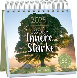 Kalender Postkartenkalender 365 Tage Innere Stärke 2025 von 