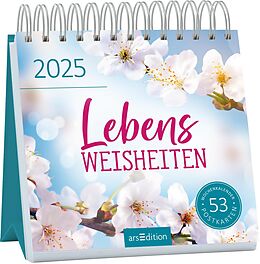 Kalender Postkartenkalender Lebensweisheiten 2025 von 