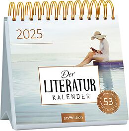 Kalender Postkartenkalender Der Literaturkalender 2025 von 