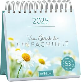 Kalender Postkartenkalender Vom Glück der Einfachheit 2025 von 