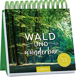 Kalender Postkartenkalender Wald und wunderbar 2025 von 