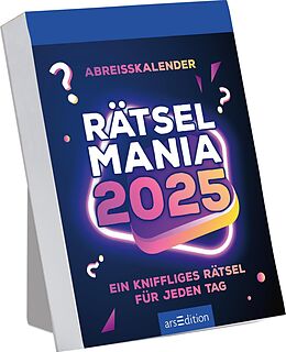 Kalender Abreißkalender Rätselmania 2025 von 