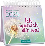 Kalender Mini-Wochenkalender Ich wünsch dir was 2025 von 