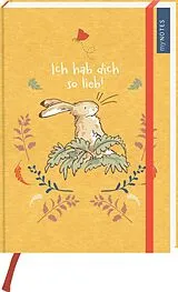 Kartonierter Einband myNOTES Papeterie: Weißt du eigentlich, wie lieb ich dich hab? Notizbuch A5 von