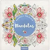 Kartonierter Einband Aquarell-Malblock Mandalas von