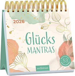  Postkartenkalender Glücksmantras 2026 von 